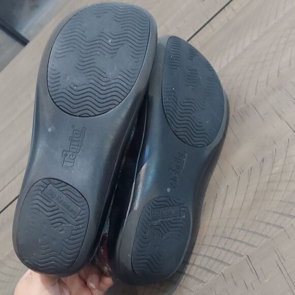 Alegria Shimmery Colorful Floral Clogs Sz 38 - Picture 6 of 11